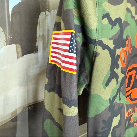 Nike Men's Camo OSU Cowboys Military Appreciation Long Sleeve Tee S DRI-FIT - Picture 10 of 12